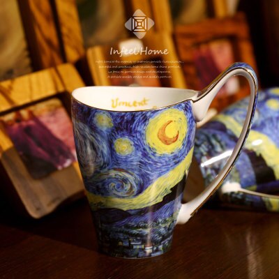 

Керамическая кружка Van Gogh Звездная Ночь