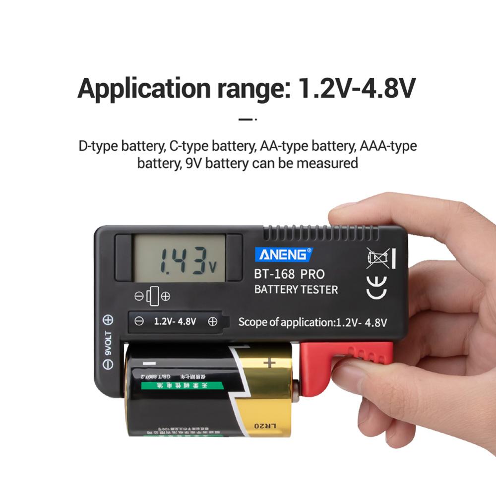 

Тестер аккумуляторов ANENG BT-168 PRO 168D