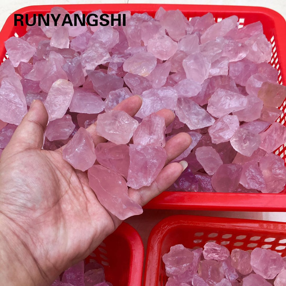 

Розовый кварцевый кристалл 50г Runyangshi
