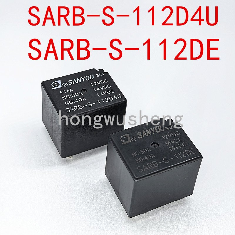 

100% Новинка, 2 шт. SARB-S-112D4U SARB-S-112DE, реле постоянного тока 12 В, 40 А, 7 контактов
