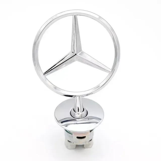 

Для Mercedes Benz W204 W212 W220 W210 W221 C E S Class Аксессуары Автомобильный капот Передний хромированный логотип Капот Маркировка звезды Капот Значок