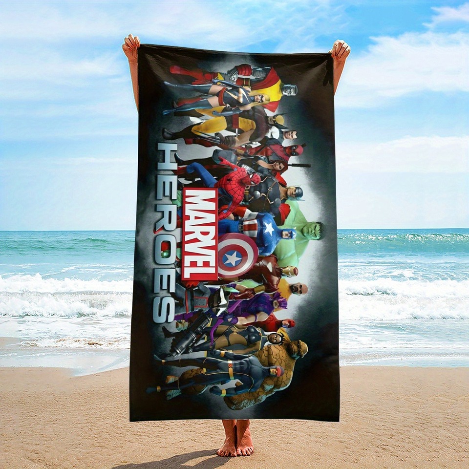 

MINISO Marvel Heroes пляжное полотенце