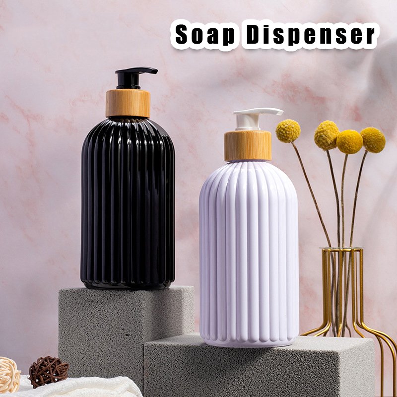 

Многоразовый дозатор мыла 500 мл Black Bamboo