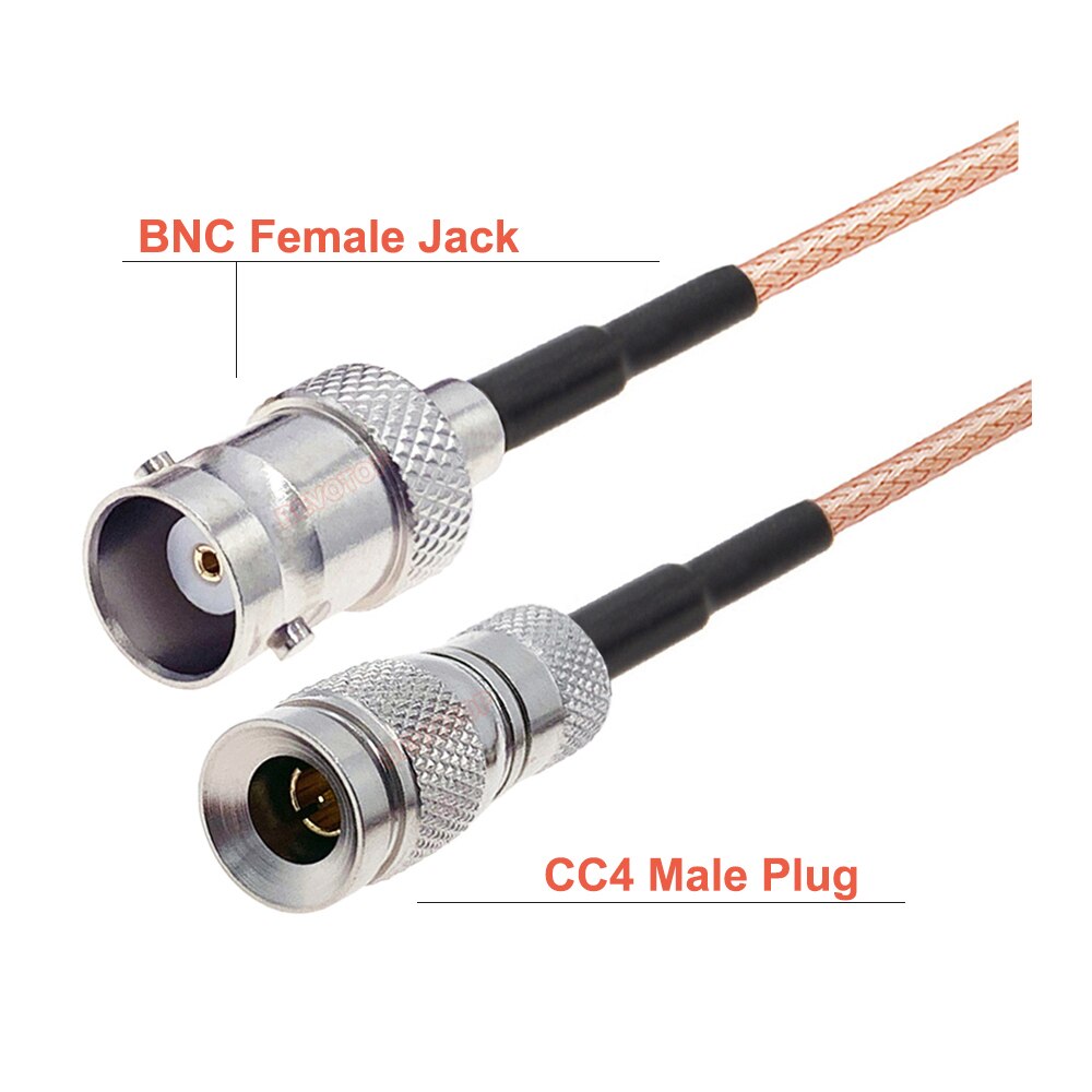 

HD SDI кабель BEVOTOP BT1475-RG179 BNC Female to Mini BNC DIN 1.0/2.3 CC4 75 Ом