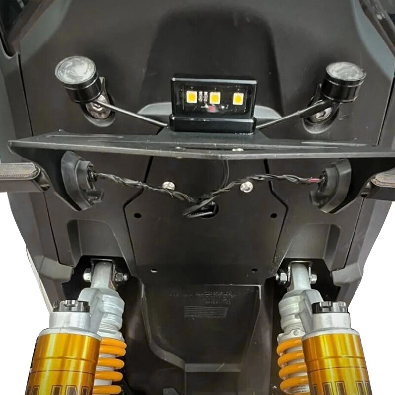 

Мотоцикл ADV160, рамка номерного знака, держатель, кронштейн, хвостовое аккуратное крыло, светодиодный светильник для Honda ADV 160 2022 2023 2024 2025