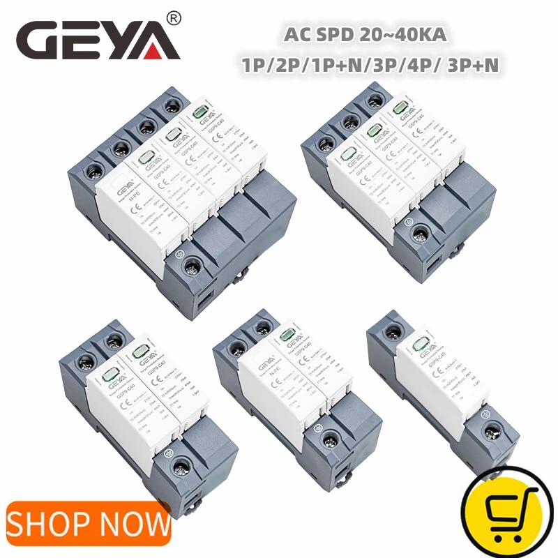 

GEYA GSP9 Защитное устройство от перенапряжения 275~440В