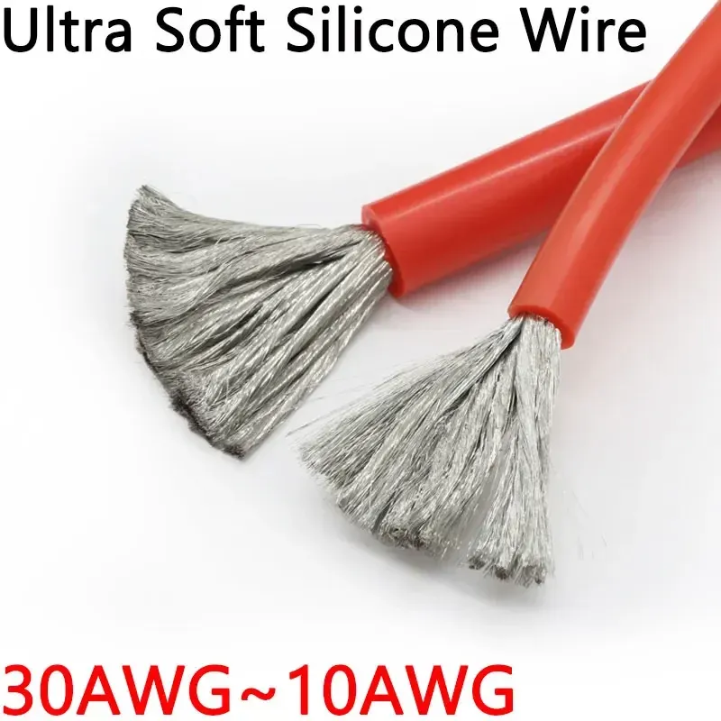 

Термостойкий кабель медный 30-10 AWG 1м/5м