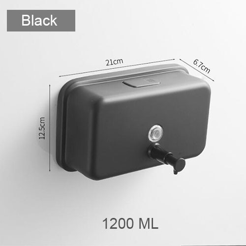 

Диспенсер для мыла DOOKOLE 500/800/1000/1200 мл черный