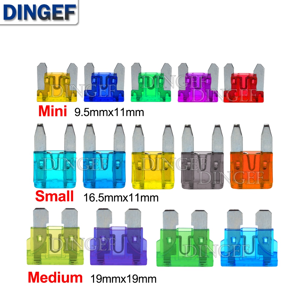 

Комплект предохранителей DINGEF 5 шт.
