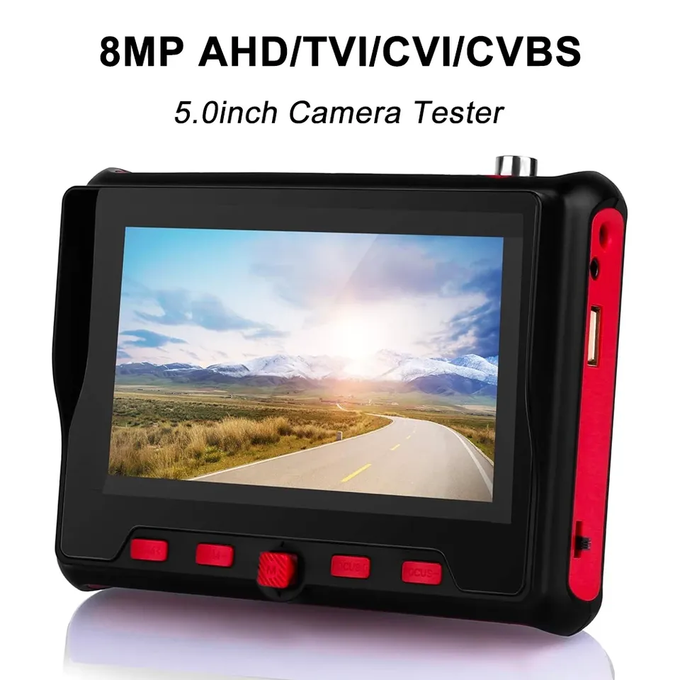 

PEGATAH 5-дюймовый тестер видеонаблюдения 8MP