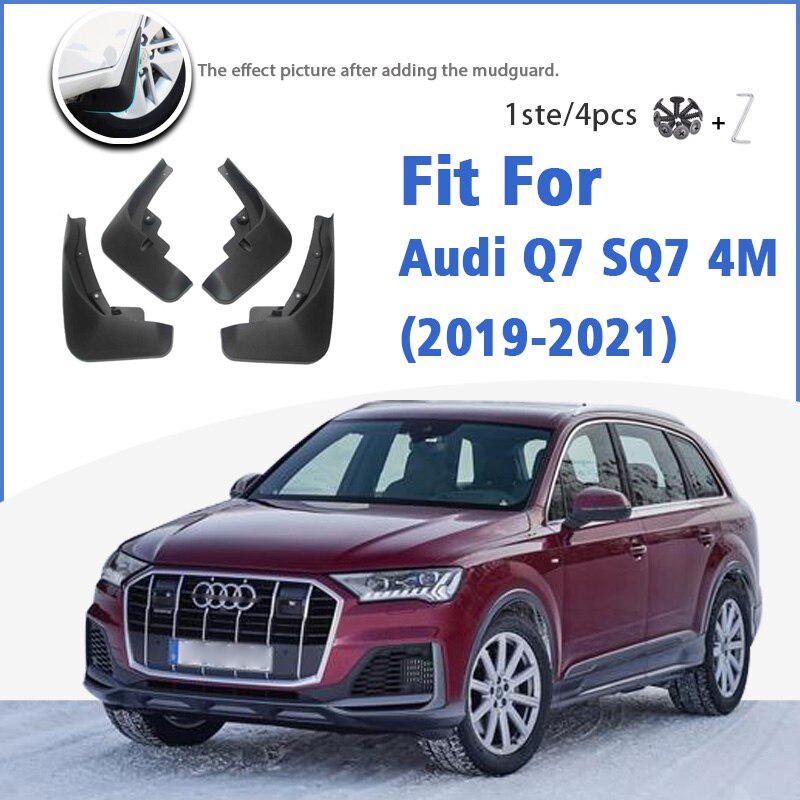 

Брызговик для Audi Q7 S Line 2020 2021 2022 передние и задние брызговики, аксессуары для брызговиков Auto Styline, брызговик, крыло