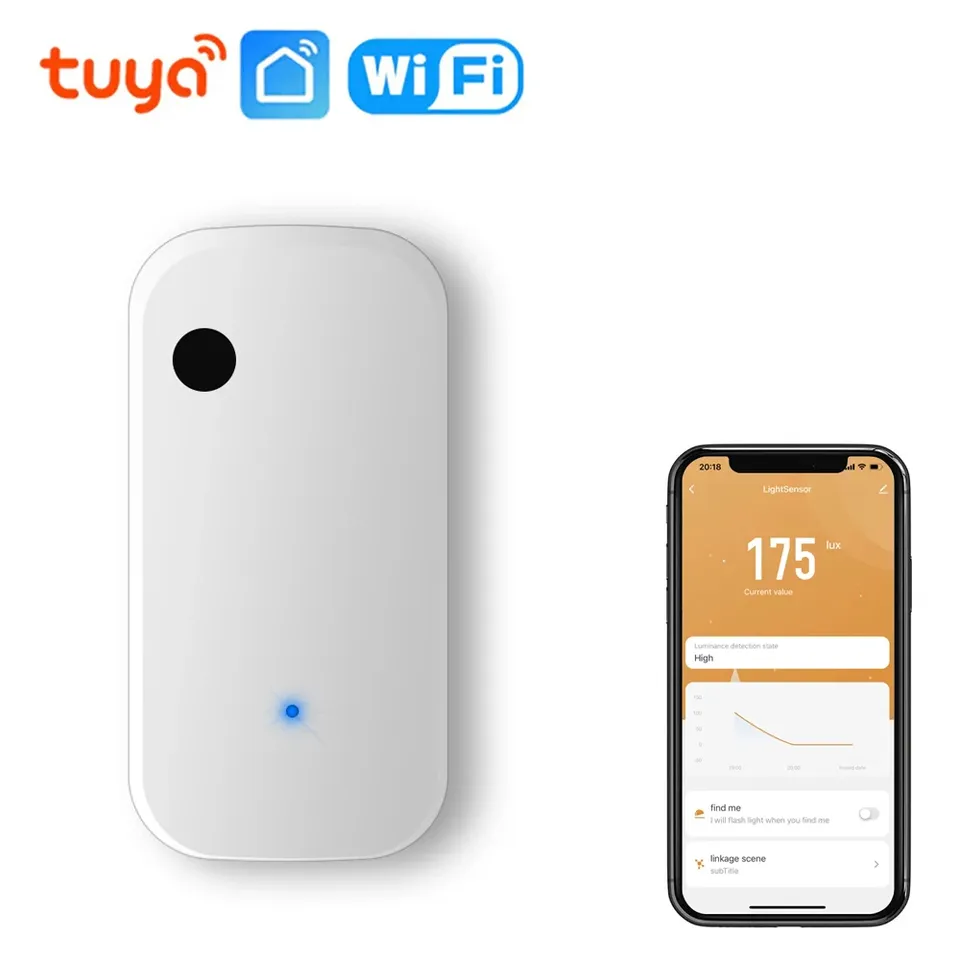 

Датчик освещенности Tuya ZigBee