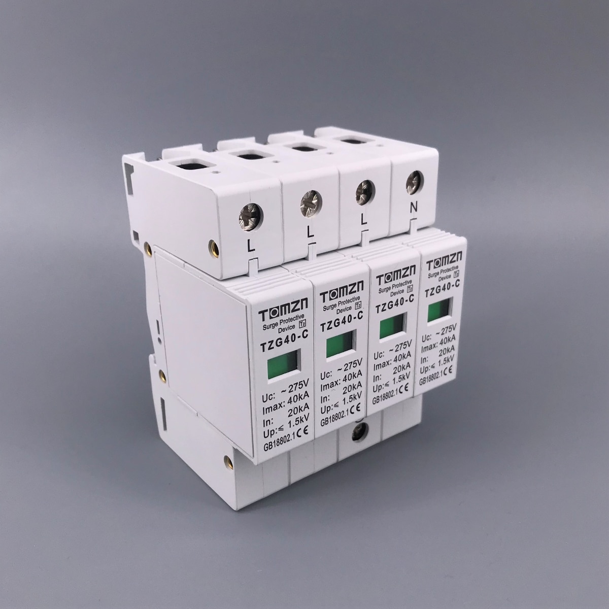 

TOMZN Устройство защиты от перенапряжения 4P 20KA~40KA 275V
