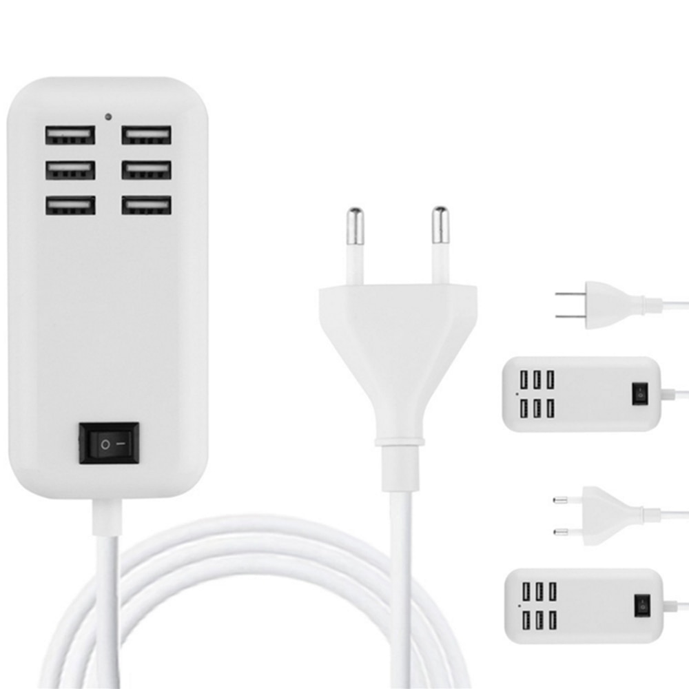 

15 Вт/20 Вт/30 Вт 4/6 Порты и разъёмы usb-хаб мульти разветвитель с Мощность адаптер EU/US/USB с вилкой Стандарта Великобритании высокое Скорость хаб зарядка через USB разъем