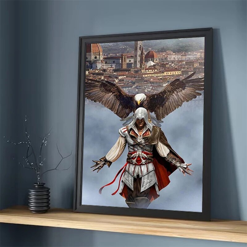 

Настенные постеры A-Assassins Creed, картины для украшения спальни, Картина на холсте, настенное искусство, декоративные картины для гостиной
