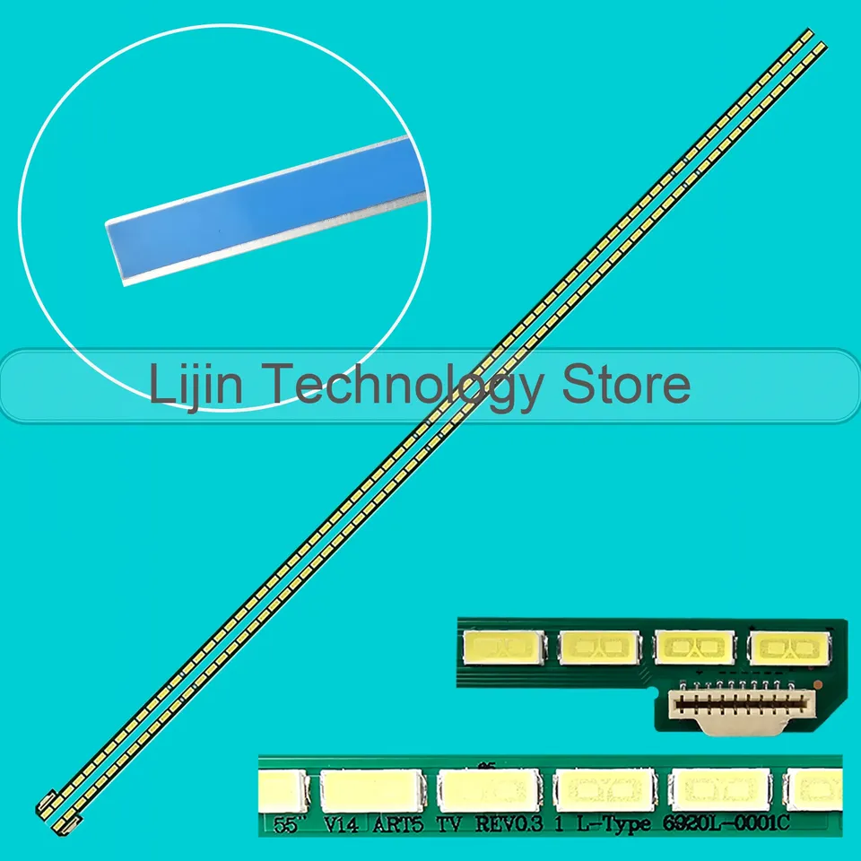 

Светодиодная лента подсветки для LG 6920L-0001C ART5 TV REV0.3 1 L-Type