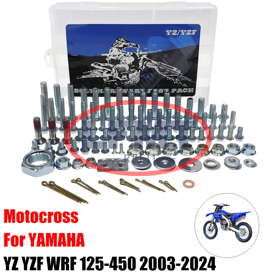

Yamaha WR250F WR450F FX YZ65 YZ85 YZ250 YZ450 YZ125 Ремонтный Ящик Для Инструментов Полный Набор Болтов Для Kawasaki Suzuki H...