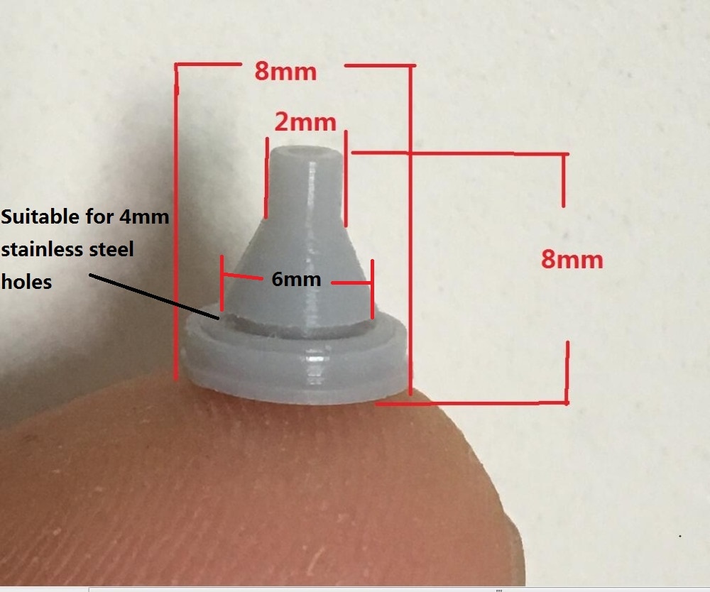 

Силиконовые насадки для душа MTTUZK 100 шт.