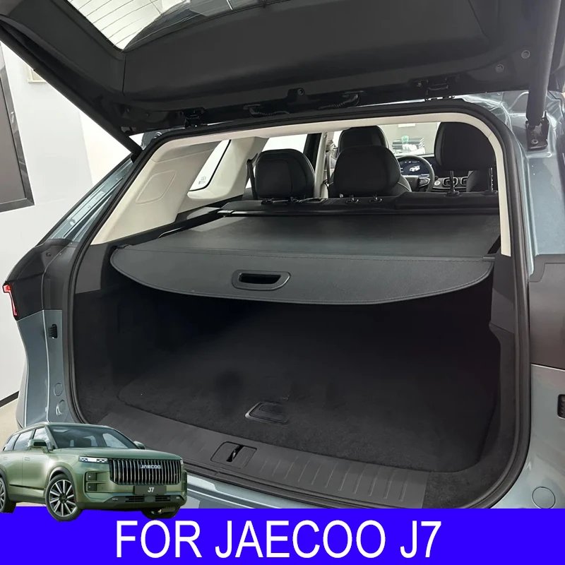 

Для JAECOO J7 2023 2024, задний багажник автомобиля, занавеска, стойка, перегородка, укрытие, аксессуары для украшения интерьера автомобиля