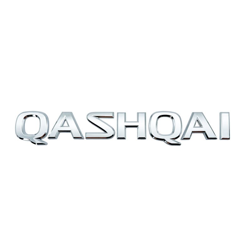 

3D Стайлинг автомобиля ABS пластиковая Автомобильная наклейка QASHQAI Буквенный логотип Автомобильный задний багажник кузов эмблема наклейка автомобильные аксессуары
