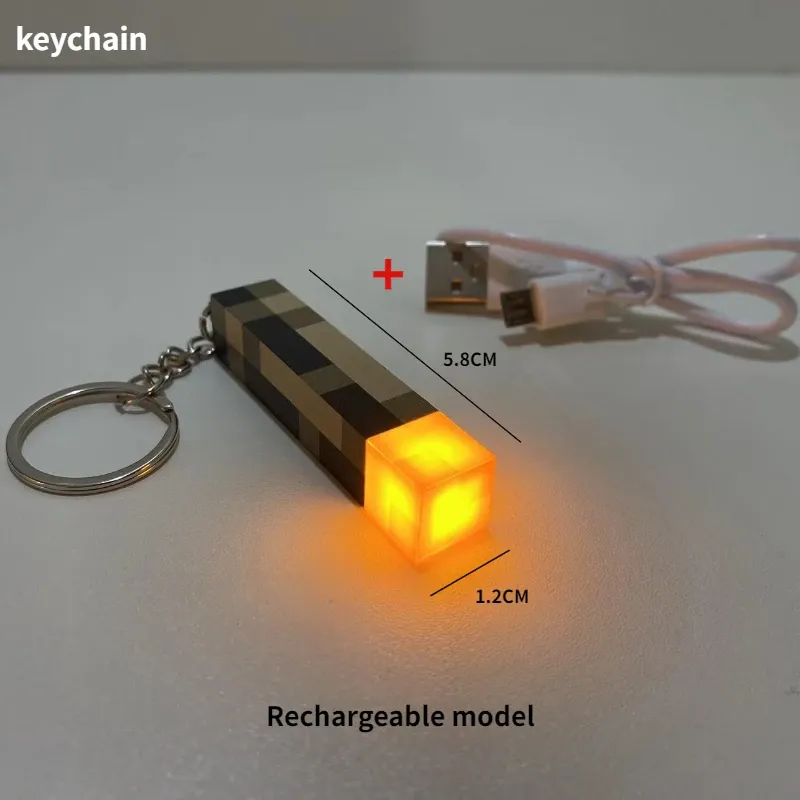 

MC Game Torch Light Brownstone LED ночник