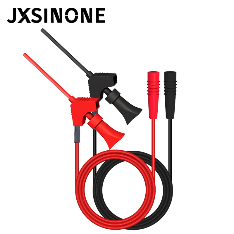 

Штепсельная Вилка JXSINONE P1511B 2 мм для внутреннего пружинного тестового крюка, щуп AWG, комплект испытательных проводов для подключения цифрового мультиметра