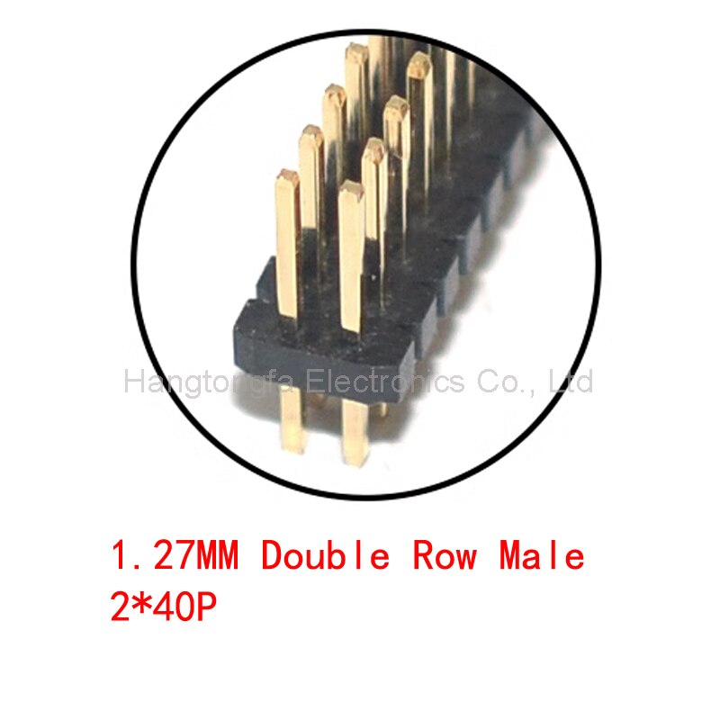 

Клеммный блок 1,27 мм 1x40P 2*50P