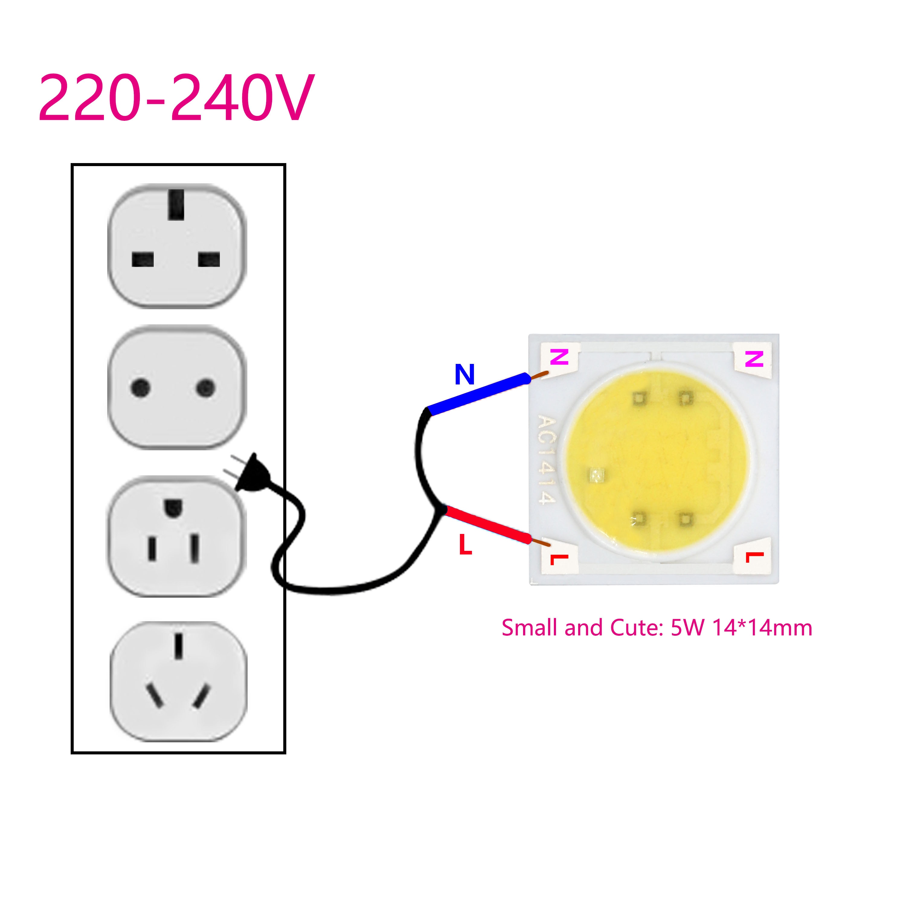 

Светодиодные лампочки BING&SEN 3W/5W/7W/9W/12W холодного белого света