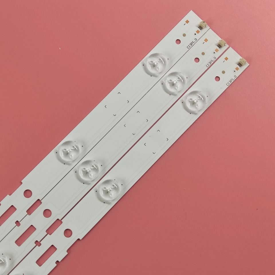 

Светодиодная подсветка ABAY 3 шт. 7LED 625 мм