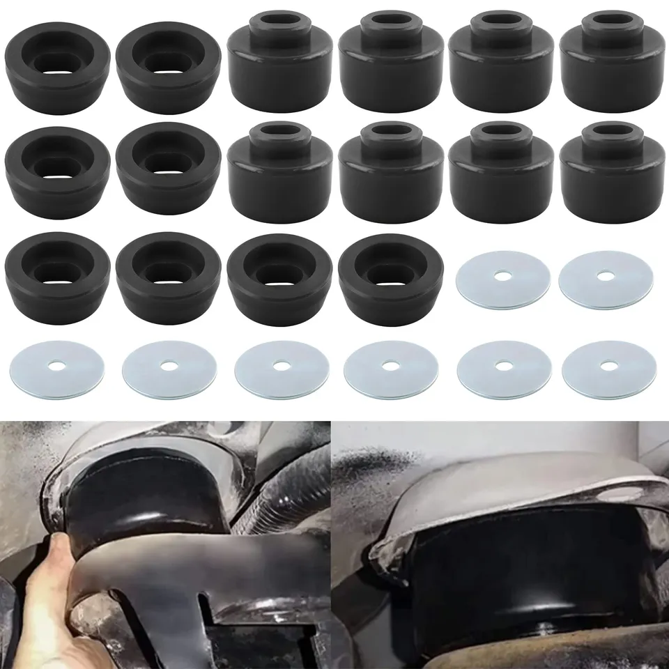 

Комплект втулок для крепления кузова и кабины для Chevy GMC Sierra 1500 2500 1999-14 2WD 4WD 7-141