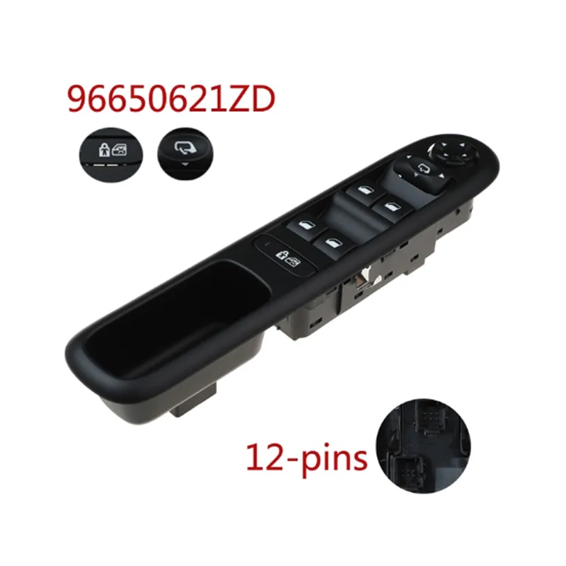 

Новый главный переключатель стеклоподъемника 96650620ZD 96650621ZD для Peugeot 3008 5008 хэтчбек универсал левая передняя дверь переключатель подъемника