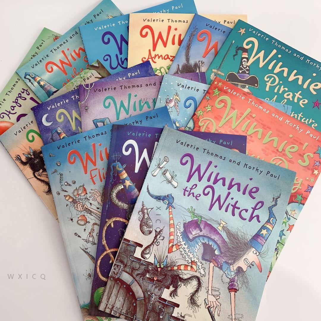 

Книга "Winnie The Witch" для детей 3-6 лет