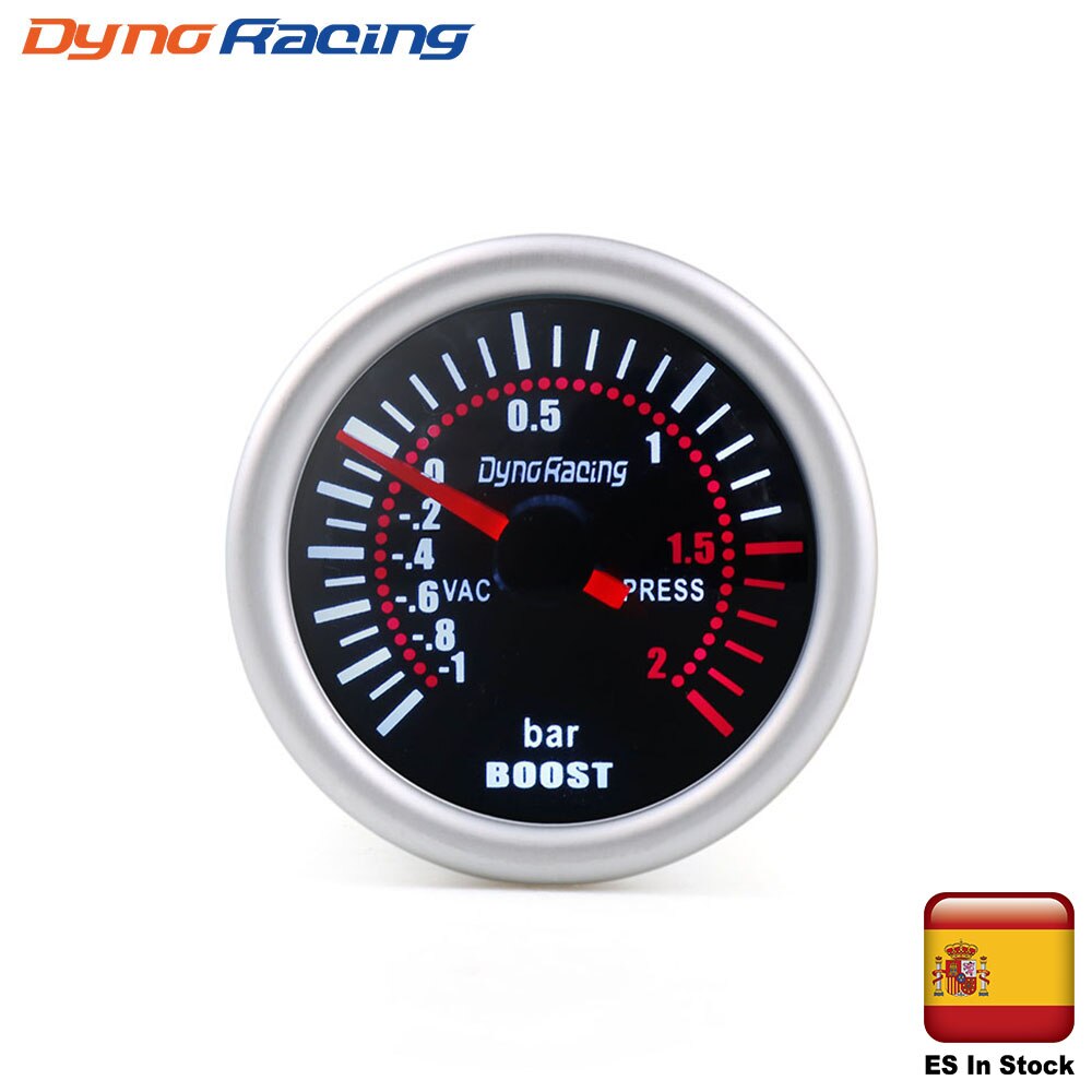 

Dynoracing 2 дюйма 52 мм Универсальный датчик дыма Len Turbo Boost Gauge Bar Светодиодный цифровой указатель Boost Gauge 12 В Автомобильный датчик BX 101310