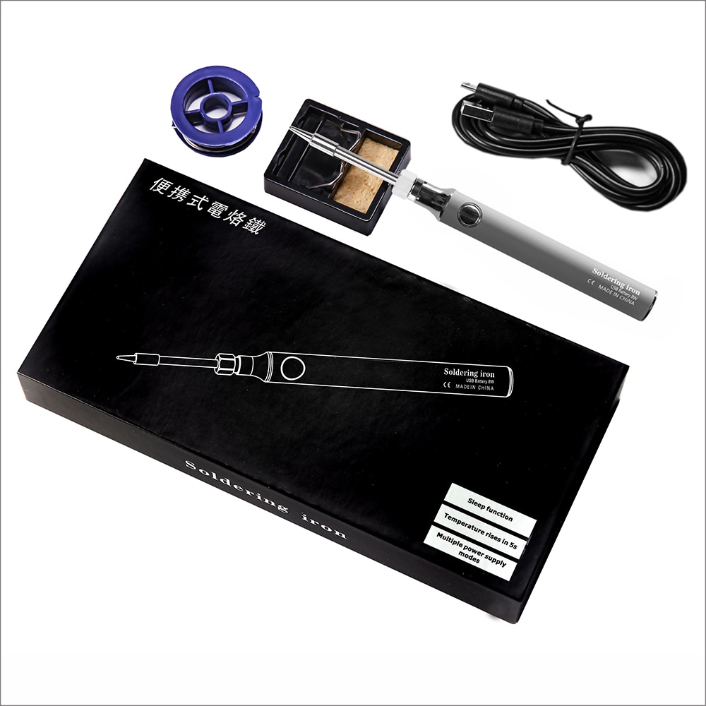 

Портативный электрический паяльник Lefavor USB5W 8Вт