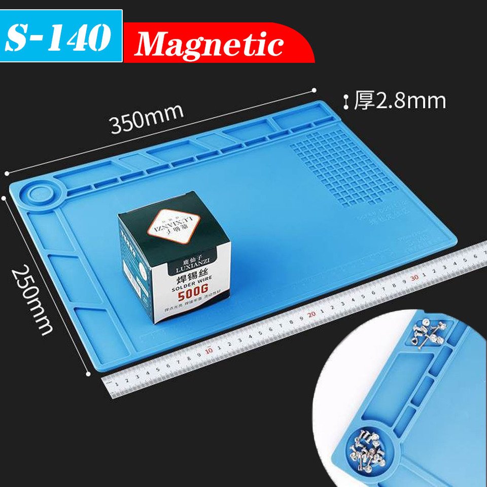 

500 ℃ Паяльная Станция Для Термопары С Силиконовым Ковриком, Верстак, Настольная Платформа, Электронная Паяльная Станция