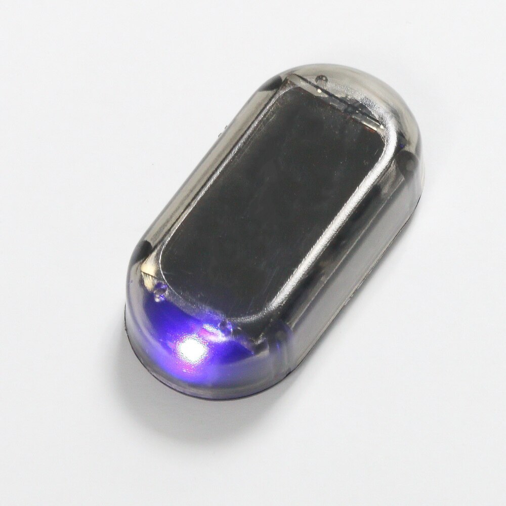 

Фальшивая автомобильная лампа на солнечной батарее с имитацией мигания USB