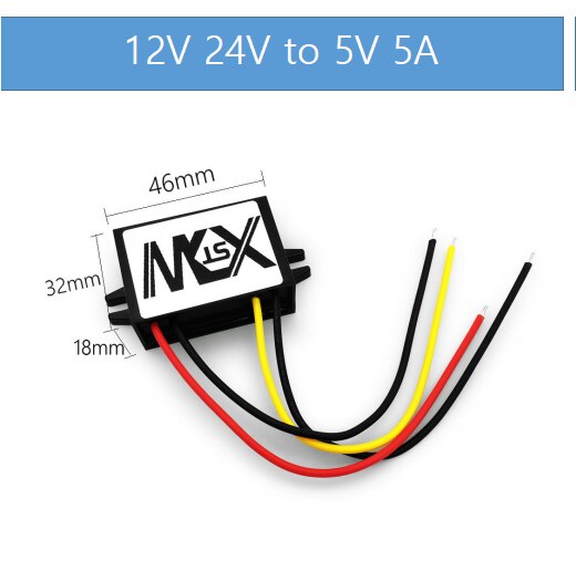 

XWST XW-1224-5 Конвертер DC/DC 12В/24В в 5В