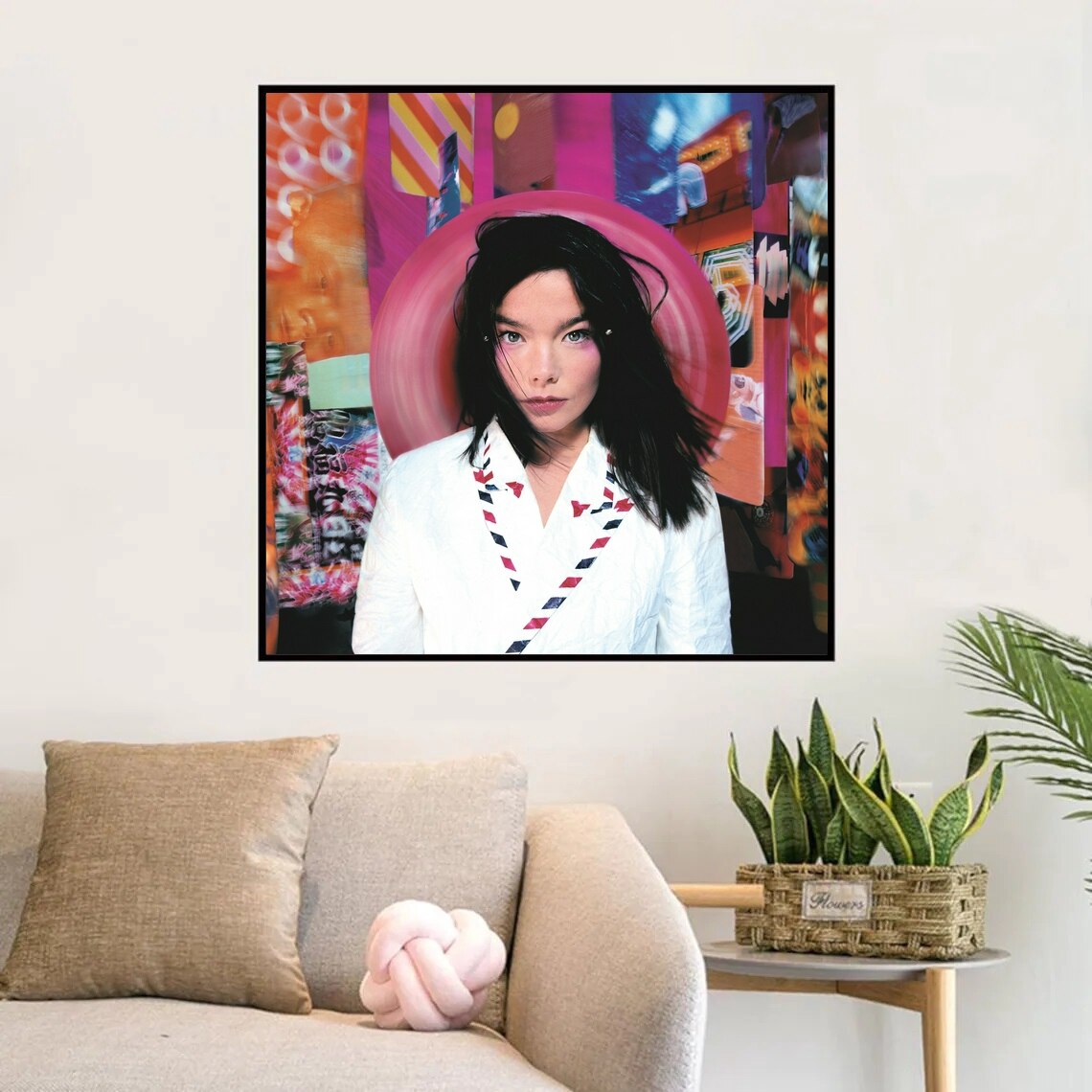 

Музыкальный постер на холсте Bjork