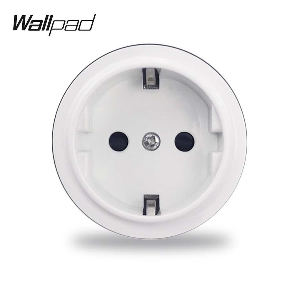 

Wallpad ЕС Французская настенная розетка белая