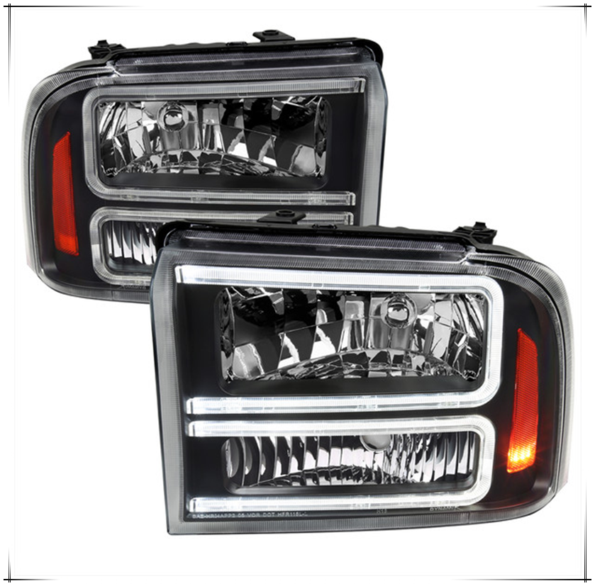 

Передняя фара в сборе, совместимая с 2005 2006 2007 Ford F-250 F-350 F-450 Super Duty 07 F250 передние фары 05-07