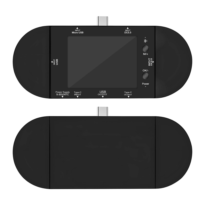 

ATORCH UD24 USB тестер Type-C 2,4 дюймов цифровой вольтметр Амперметр внешний аккумулятор детектор напряжения вольт PD триггер Электрический измеритель
