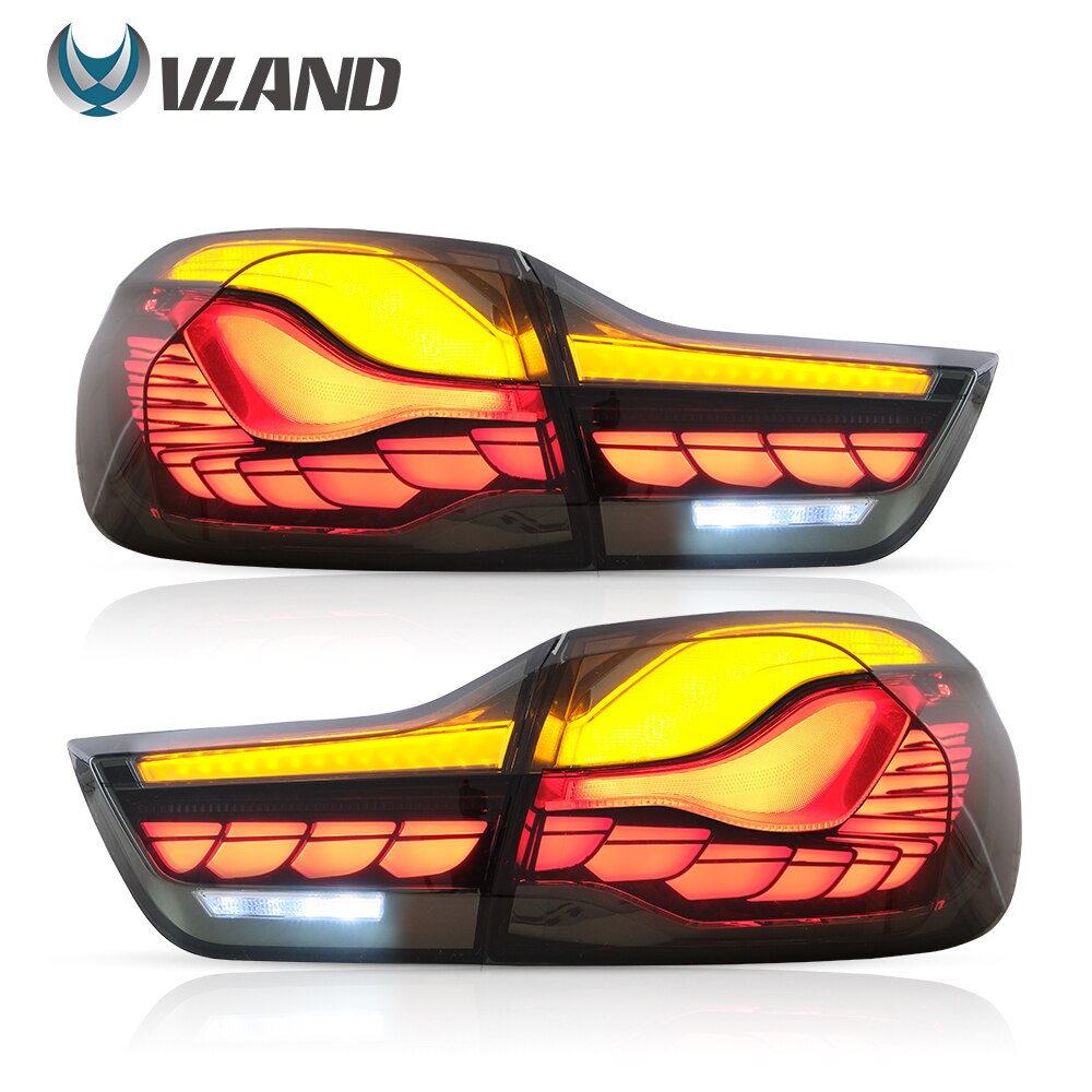 

Задний фонарь в сборе VLAND светодиодный BMW 4-series F32 F33 F36 M4 F82 F83, светодиодные фонари для бега, светодиодные задсветильник фонари 418 420