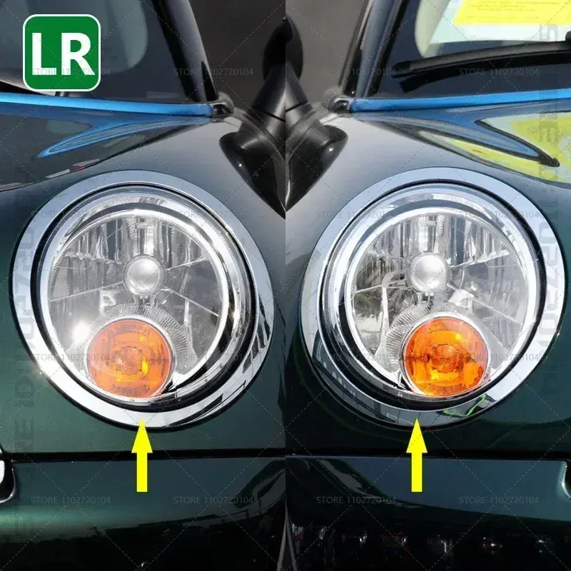 

Для 2007-2015 R55 R56 R57 R58 R59 Mini Cooper Clubman Hatchback Roadster накладка на фару кольцо безель крышка 51137149905 51137149906