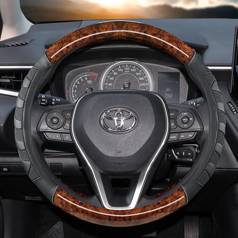 

Зернистость красного дерева для Toyota Avalon Camry 2018-2022 Corolla 2018-2022 Crown 2018-2022 RAV4 2019-2022