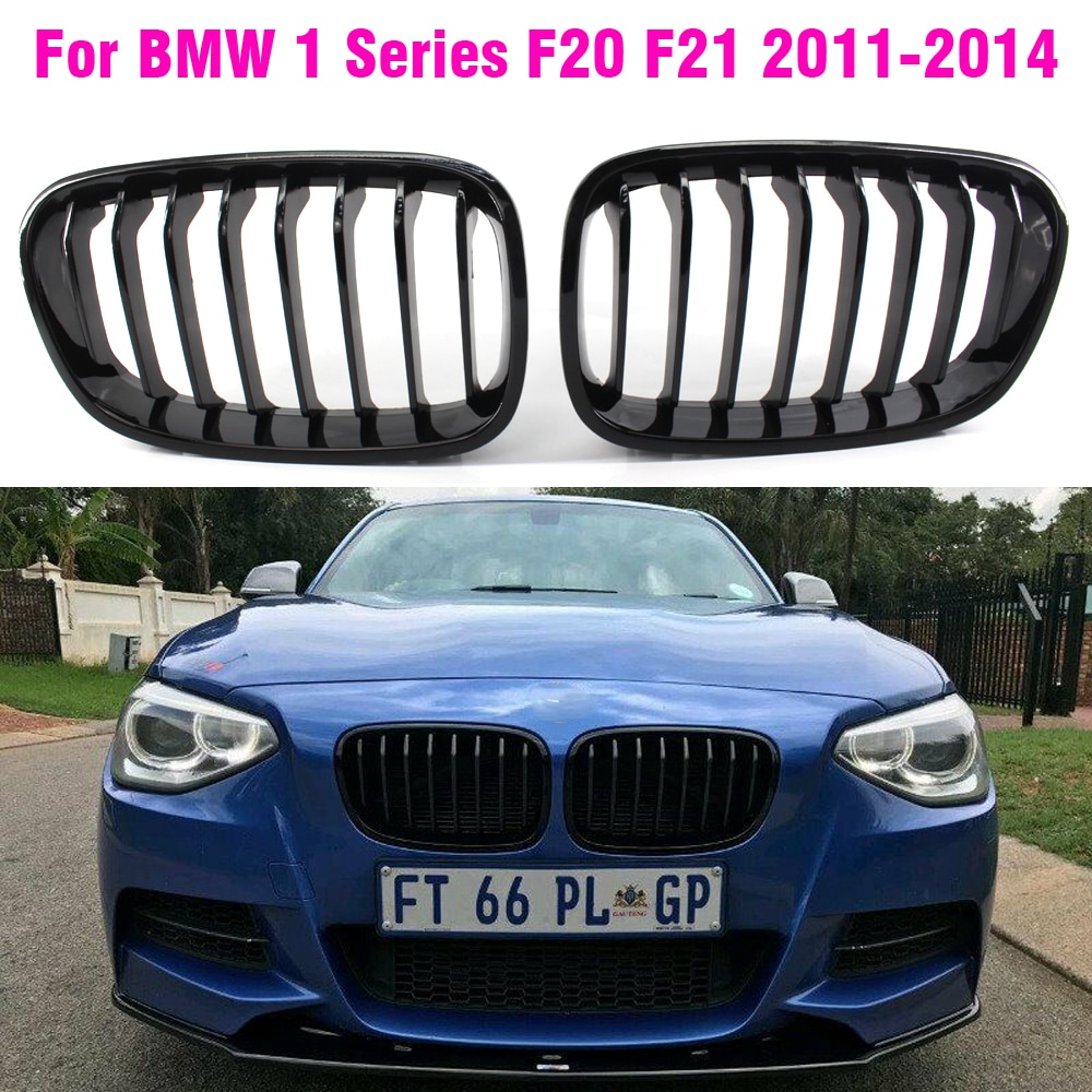 

1 пара решеток переднего бампера, сменные решетки для почек для BMW 1 серии F20 F21 116i 118i 2012 2013 2014