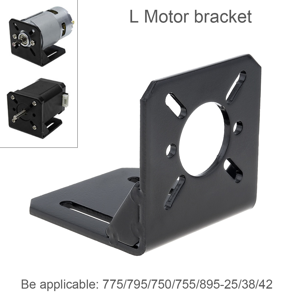 

775 Motor Multifunction Mount Bracket Universal Fixing Mounting for 750/755/775/795/850/895 DC Motor 28/35/42 Stepper Motor