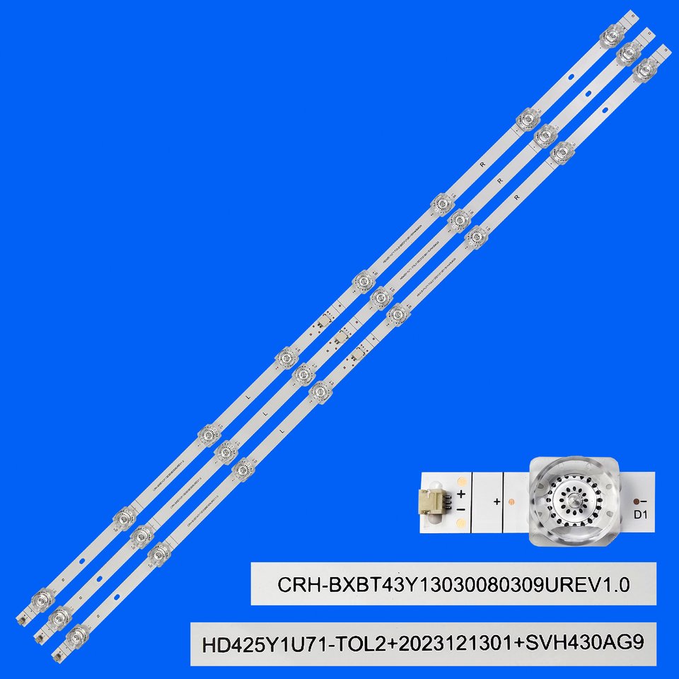 

Светодиодная лента подсветки BALL CRH-BXBT43Y13030080309UREV1.0 для 43A6G 43A6GV 43A7GV 43A6H