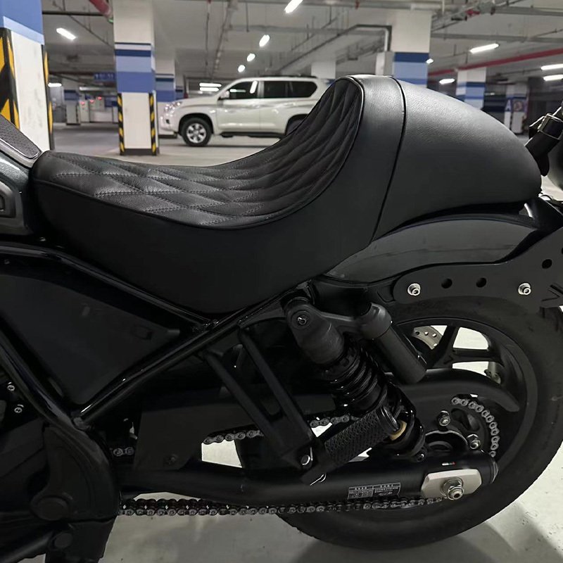 

Мотоциклетная подушка на сиденье для водителя Honda CMX1100 CM1100, передняя и задняя подушки, подходит для Rebel CMX1100 CM1100 2017-2024, аксессуары
