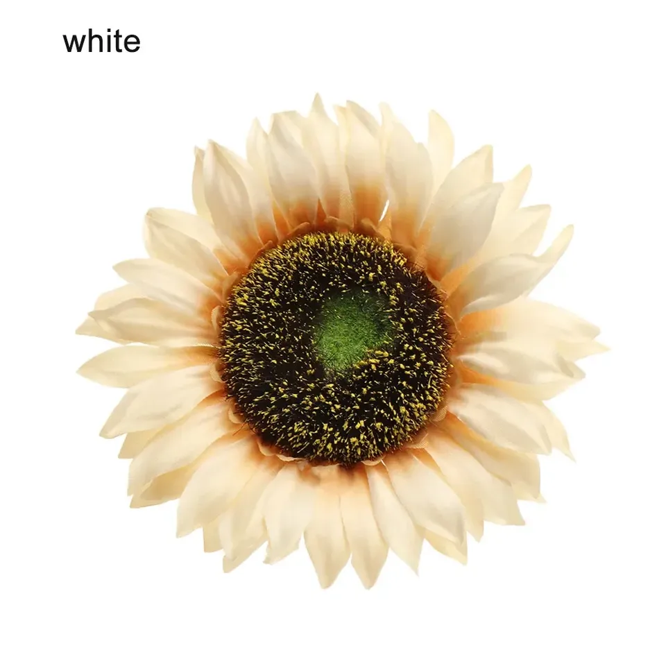 

Искусственный шелковый подсолнух 14 см