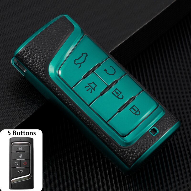

Чехол для автомобильного ключа для Gac Trumpchi GS3 GS4 GS5 GS7 GS8 GA3 GA4 GA5 GA6 GA8 M6 M8 2013-2021 Брелок для ключей Protaector Key Ring